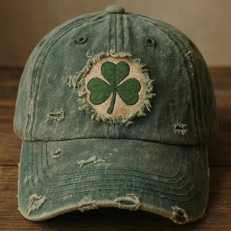 🔥Last Day 49% OFF - ☘️Vintage Shamrock Baseball Cap – A Symbol of Irish Luck & Timeless Style